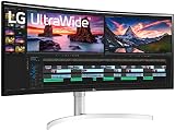 LG 38WN95CP-W 38 inch Curved UltraWide 3840x1600 Nano IPS HDR10 Monitor view 10
