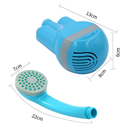 Galapara Mobiele douche, draagbare reis-douche voor binnen en buiten, USB, oplaadbaar, voor het zwembad, voor reizen… - Image 6