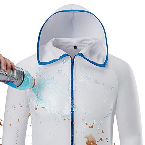 Ktimor Wasserdichte Angeljacke für Herren, hydrophober Windschutz für Outdoor, Wandern, Jagd – Bild 7