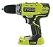 Ryobi P1811 One+ Compact Drill/Driver Kit (5 Piece Bundle: 1x P208 Drill/Driver Power Tool, 2x P102 18 Volt Battery, 1x P118 18 Volt Battery Charger, 1x Lime Green Ryobi Tool Bag)