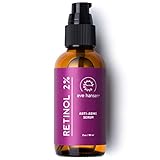 2 oz Retinol (Vitamin A) - Facelift in a Bottle #3 - 100% Vegan Anti Aging Serum - SEE RESULTS OR MONEY-BACK - Big 2 ounce (Twice the Size) Wrinkle Erasing Formula - SOFTEN YOUR SKIN INSTANTLY!