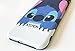 Ultra Slim Soft TPU Blue Stitch Case for iPhone X iPhoneX 2017 Shockproof Shock Proof Sleek Slim Fit Smooth Comfortable Cartoon Cute Chic Lovely High Fashion Stylish Cool Girls Women Teens Kids