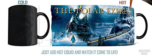 Morphing Mugs Polar Express (The Polar Express) Ceramic Mug, Black