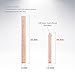 PAVOI 14K Gold Plated Dainty Mini Bar Stud Earrings - Short 5/8
