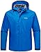 Wantdo Men's Lightweight Rain Jacket Breathable Hiking Windbreaker Hooded Windproof Raincoat Packable Sportswear
