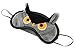 Gent House Funny Owl Soft Velvet Eye Sleep Mask Sleeping Eye Blinder Shade Cover Black