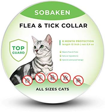 SOBAKEN Flea and Tick Prevention for Cats