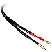 Parts Express 844632003639 Cable Pants 11mm 2-Conductor, Black (Pack of 10)