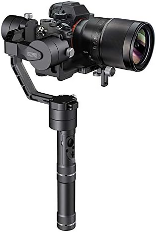 WHQ Portable Wireless Bluetooth Smartphone Heading Follow Lock Handheld Gimbal Stabilizer Kit for DSLR Camera Sony Panasonic Nikon Canon Include Tripod