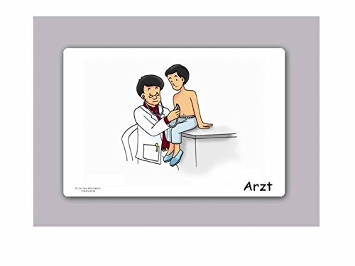 Occupations and Jobs Flashcards in German - Bildkarten - Berufe