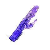 Unpara Wonderful 10 Frequency Vibrating + 360 Degrees Rotation Multispeed Stimualtion Massager Body Conciliator (Purple)