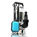 BACOENG 1.5 HP Stainless Steel Clean/Dirty Water Submersible Sump Pump 4000GPH w/ 33FT Cable and Float Switch