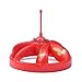 PIXNOR Cool Infrared Sensor Mini Flying Saucer UFO Hand Induced Hovering and Floating Flight with LED Lights (Red)