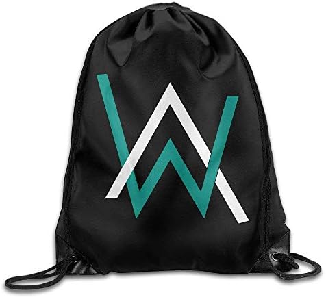 Etryrt Premium Alan Walker Faded Gym Sack Bag Drawstring Backpack ort Bag For Men & Women Sackpack