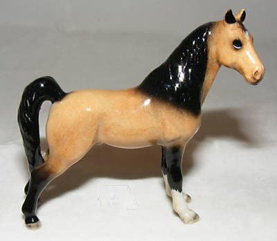 Northern Rose Tennessee Walking Horse Figurine - Buckskin