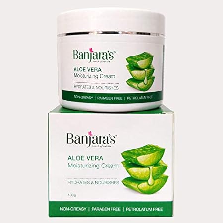 banjaras aloe vera moisturizing cream