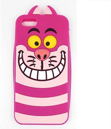 iPhone 7 Plus Case,iPhone 7 Plus Cartoon Case,iPhone 7 Plus Silicone Cover,WGOOD 3D Purple Cat Protective Soft Silicon Rubber Skin Case for Apple iPhone 7 Plus 2016