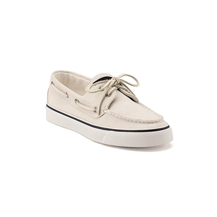 Ladies Canvas Boat Shoes 