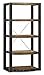Whalen Furniture Santa Fe Storage Shelf and Audio Tower Stand