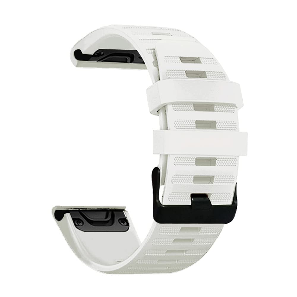 AISPORTS Compatible for Garmin Instinct 2S Strap Silicone, 20mm Quick Fit Watch Strap Soft Breathable Silicone Sport Wristband Bracelet Replacement Strap for Garmin Descent Mk2S/Mk3 43mm/Mk3i 43mm