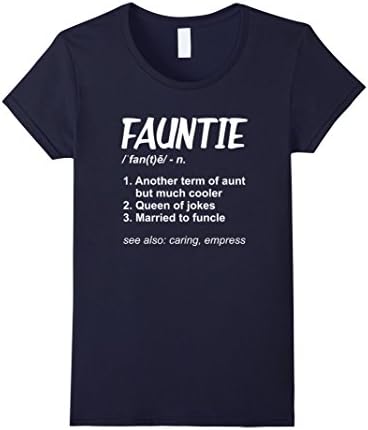 Fauntie Fun Cooler Aunt Family T Shirt