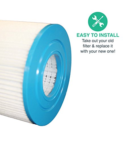 2 Replacements for Unicel Pool Filter Fits C-4326, Pleatco PRB25-IN, Filbur FC-2375 & Rainbow Dynamic 25, Fits Multiple Pools & Spas, by Think Crucial