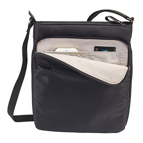 Lewis-N-Clark-Wea-Womens-RFID-Blocking-Tablet-Cross-Body-Black