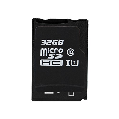 FengShengDa 32G High Speed Memory Stick Pro-HG Duo Class 10 32G MicroSDHC and Mark2 HX Adapror for PSP Accessories