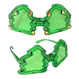 1 Pair LED Light Up Christmas Tree Party Glasses