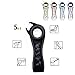 YJYdada Bottle Can Opener,Waiters Corkscrew Home Kitchen Multifunction 5 in 1 Bottles Jars Cans Manual Opener Tool Gadget