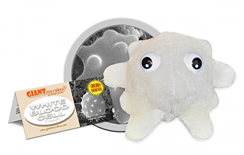 GIANTmicrobes Plush White Blood Cell Microbes