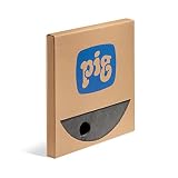 New Pig Drum Mat - For 55 Gal Steel Drum - 17 Ounce Absorbency - Box of 25 Barrel Top Mats - MAT244