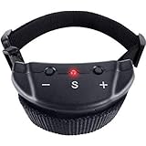 [New Model] Vastar AD630 Dog No Bark Collar Electric Anti Bark Shock Control with 7 Levels Button Adjustable Sensitivity Control, Stimulation of No Harm Warning Beep and Shock for 15-120 lb Dogs