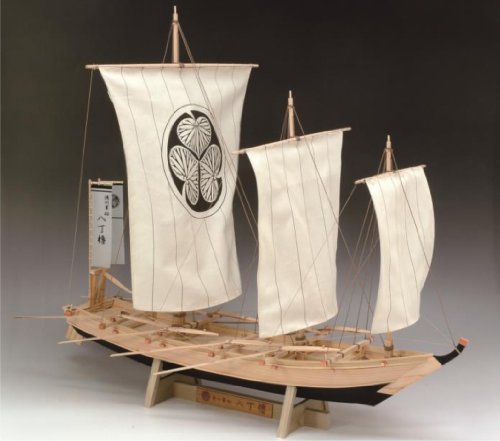 Woody JOE "Japanese-style Ship Hacchoro" 1/24 Scale Wooden Sailing Ship Model