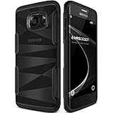Galaxy S7 Edge Case, VRS Design [Shine Guard][Black] - [Clear Frost][Rugged Protection] For Samsung S7 Edge
