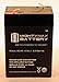 Mighty Max Battery 6V 4.5AH Battery Replaces Dynacraft Spiderman Car Model #8802-08