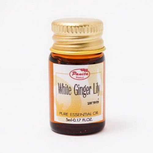 10X White Ginger Lily Aroma Fragrance Essential Oil 5ML Spa Diffuser Burner Aromatherapy For Room