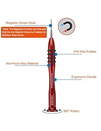 paxcoo   Kit de reparación de anteojos incluye 1000pcs de pequeño juego de tornillos y 6 piezas Destornilladores de precisión para reparación de anteojos y anteojos de sol