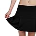 EAST HONG women's Lightweight Running Skirt Golf Tennis movement skirt Fitness skirt (XL, Black)