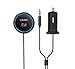 Bluetooth Car Kit, Esinkin Hands Free Car Kit with One Port USB Car Charger for Car Audio Stereo System (Answer Calls, Control Music)
