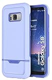 Encased Galaxy S8 Case Purple Rebel Series Impact Armor (Samsung S8) Lilac Purple