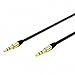 Vilight Aux Audio Cord Auxiliary Cable 3.5mm Male to Male for Car Stereos, iPhone, iPod, Mp3, Headphone and Cellphone 3ft,Black