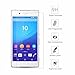 [3-Pack] Sony Xperia Z3+/Z3 Plus/Z4 Screen Protector, SIDARDOE Tempered Glass Screen Protector for Sony Xperia Z3+/Z3 Plus/Z4, HD Ultra Clear, 0.26mm, 9H Anti-Scratch,Anti-Fingerprint