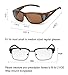 LVIOE Over Glasses Sunglasses Wrap Around Polarized Sunglasses for Men Women Fit Over Prescription Glasses with UV Protection