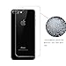 (2 pack) iPhone 7 Plus Back Screen Protector, Soft Nano Anti-Shock Full Coverage Anti-fingerprint Bubble-Free Ultra Thin Back Protector Rear Film for iphone 7 Plus (iphone 7 plus clear)