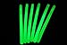 Set of 6 12inch 15mm Grande GREEN 12 Hour Safety Glow Sticksthumb 2