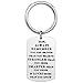 Birthday Gift Family Keychain - Stainless Steel Best Friend Unisex Gifts Motivational Jewelry Inspirational Key Chain for Graduation (Son)