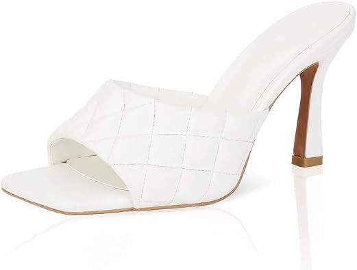 slip on heel sandals