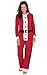 PajamaGram Santa Suit Christmas Matching Family Pajama Set, Red