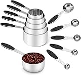Joyhill Stainless Steel Measuring Cups and Spoons